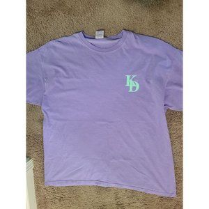 Southern Comfort Short Sleeve Shirt Knee Deep Logo. Purple womens Size 3XL.